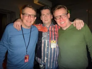 The Proclaimers with Martin Mitchell, owner of the Radical Road