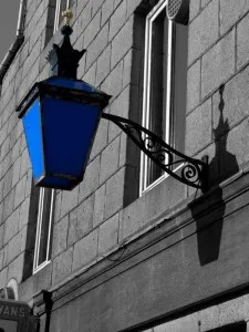 blue-lamp-exterior